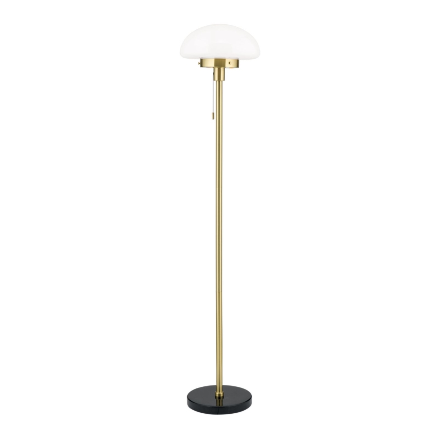 Stojací lampa SPARTA 1xE27/40W/230V zlatá/černá