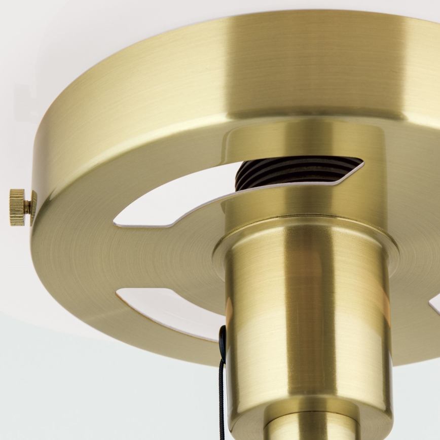Stojací lampa SPARTA 1xE27/40W/230V zlatá/černá