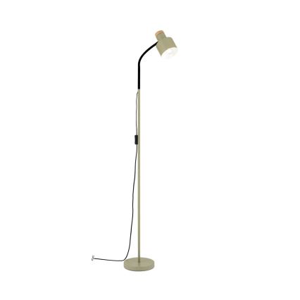 Stojací lampa GILI 1xE27/40W/230V zelená