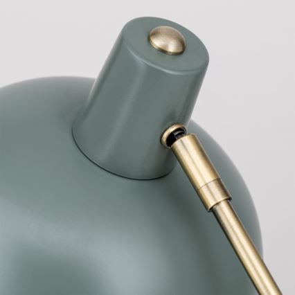 Stolní lampa FEDRA 1xE14/40W/230V mintová/mosaz