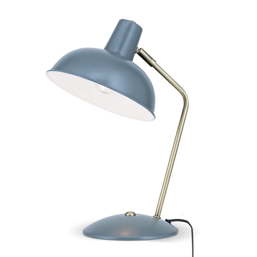 Stolní lampa FEDRA 1xE14/40W/230V šedá/mosaz