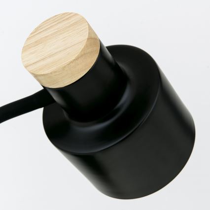 Stolní lampa GILI 1xE27/40W/230V černá