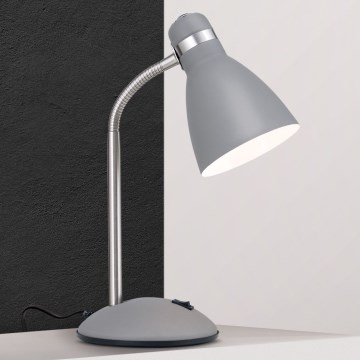 Orion - Stolní lampa SCHOOL 1xE27/40W/230V šedá/matný chrom