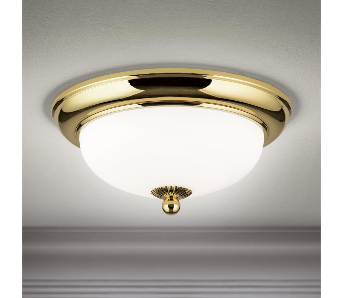 Orion - Stropní svítidlo EMPIRA 2xE14/40W/230V pr. 26,5 cm zlatá DL 7-792/26 gold