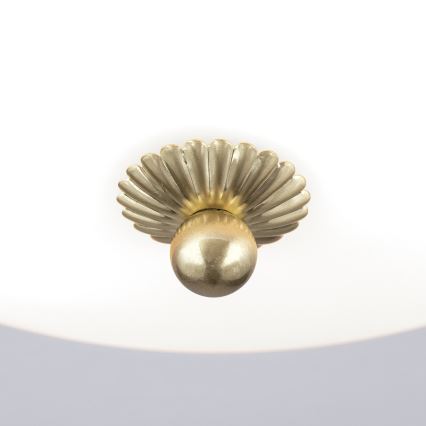 Stropní svítidlo EMPIRA 2xE27/40W/230V pr. 35,5 cm mosaz