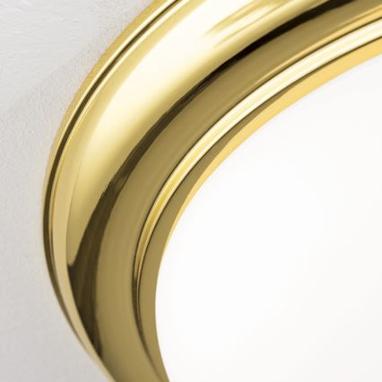 Stropní svítidlo EMPIRA 3xE27/40W/230V pr. 48 cm zlatá