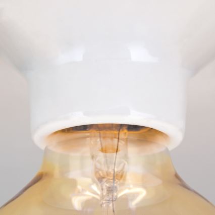 Stropní svítidlo FROST 1xE27/60W/230V bílá