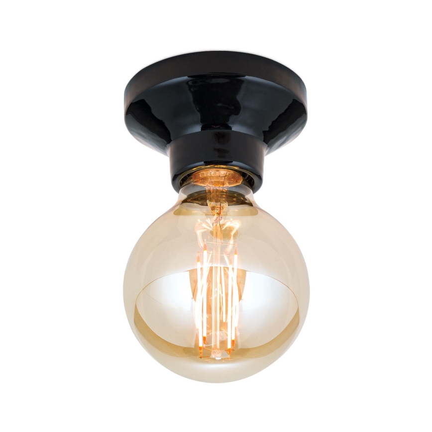 Stropní svítidlo FROST 1xE27/60W/230V černá