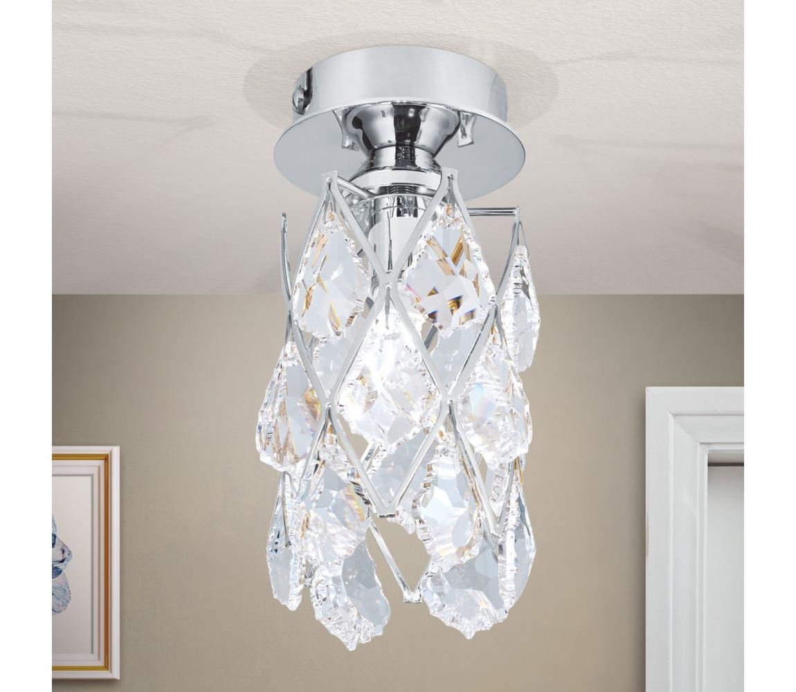 Orion - Stropní svítidlo RITA 1xG9/40W/230V pr. 9 cm lesklý chrom DL 7-555/1 chrom