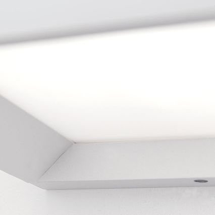 Venkovní svítidlo HENRY 1xE27/15W/230V 16x16 cm IP44 bílá