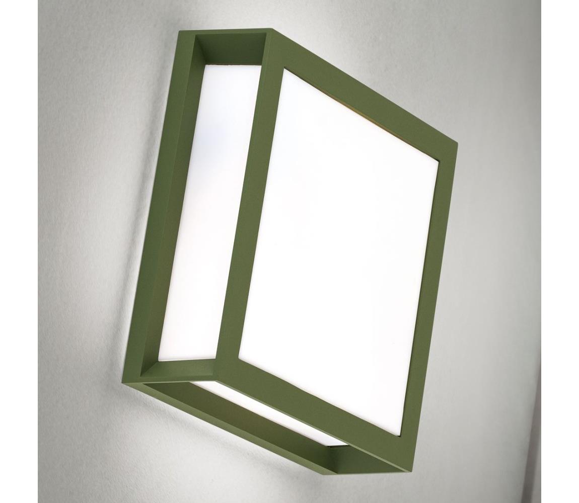 Orion - Venkovní svítidlo HENRY 2xE27/15W/230V 26x26 cm IP44 zelená AL 11-1195 grün
