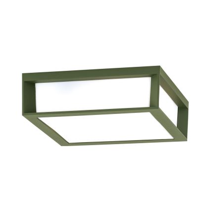 Venkovní svítidlo HENRY 2xE27/15W/230V IP44 zelená