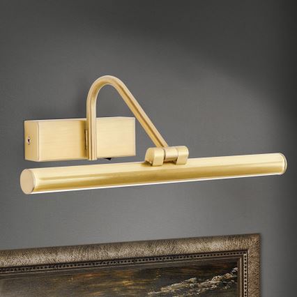 LED Obrazové svítidlo PORTRAIT LED/6W/230V 30 cm zlatá