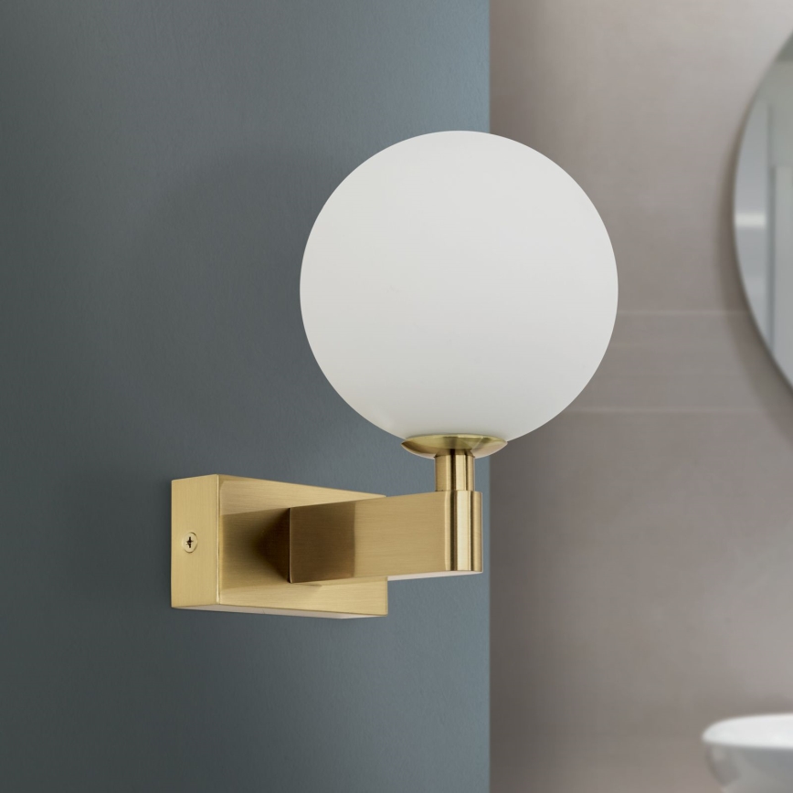 Koupelnové nástěnné svítidlo MARA 1xG9/20W/230V IP44 zlatá