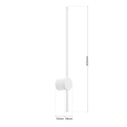LED Koupelnové osvětlení zrcadla FERDINAND LED/12W/230V IP54 bílá