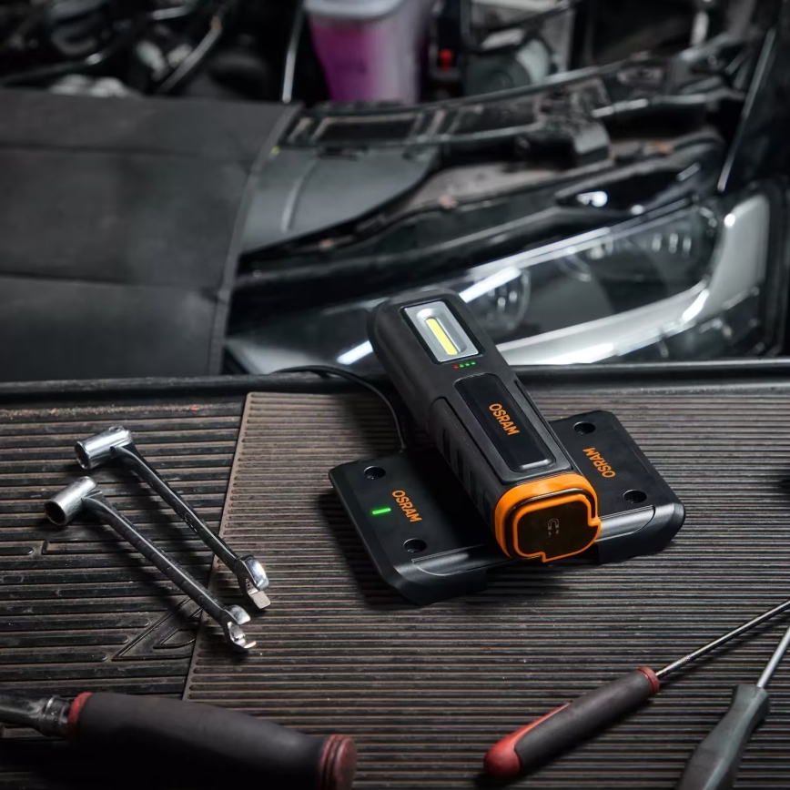 Osram - Bezdrátová magnetická nabíječka LEDINSPECT DUAL CHARGE PAD 5V