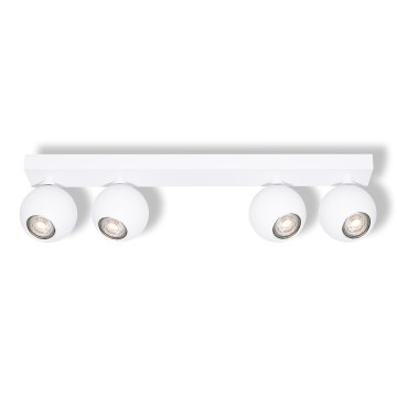 Osram - Bodové svítidlo SPOT SPHERAL 4xGU10/6W/230V bílá