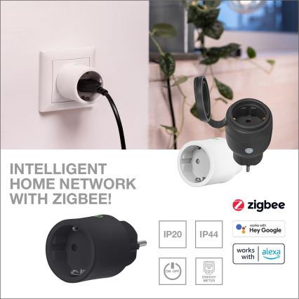 Osram - Chytrá venkovní zásuvka SMART+ SCHUKO 3680W/230V/16A IP44