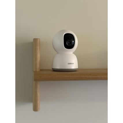 Osram - Chytrá vnitřní kamera 360° se senzorem 2K SMART+ 230V Wi-Fi