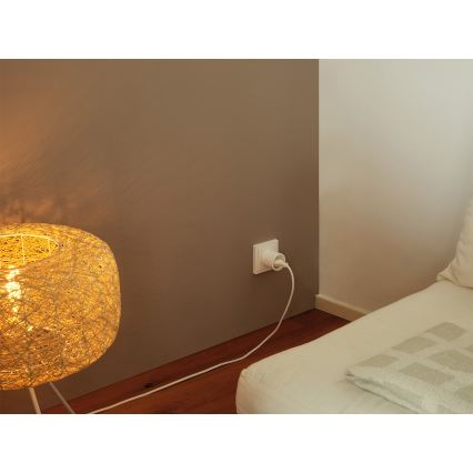 Osram - Chytrá zásuvka SMART+ MATTER SCHUKO 2300W/230V/10A Wi-Fi bílá