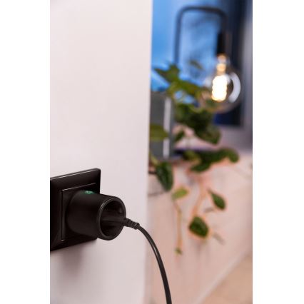 Osram - Chytrá zásuvka SMART+ SCHUKO 2300W/230V/10A černá