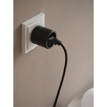 Osram - Chytrá zásuvka SMART+ SCHUKO 2300W/230V/10A černá