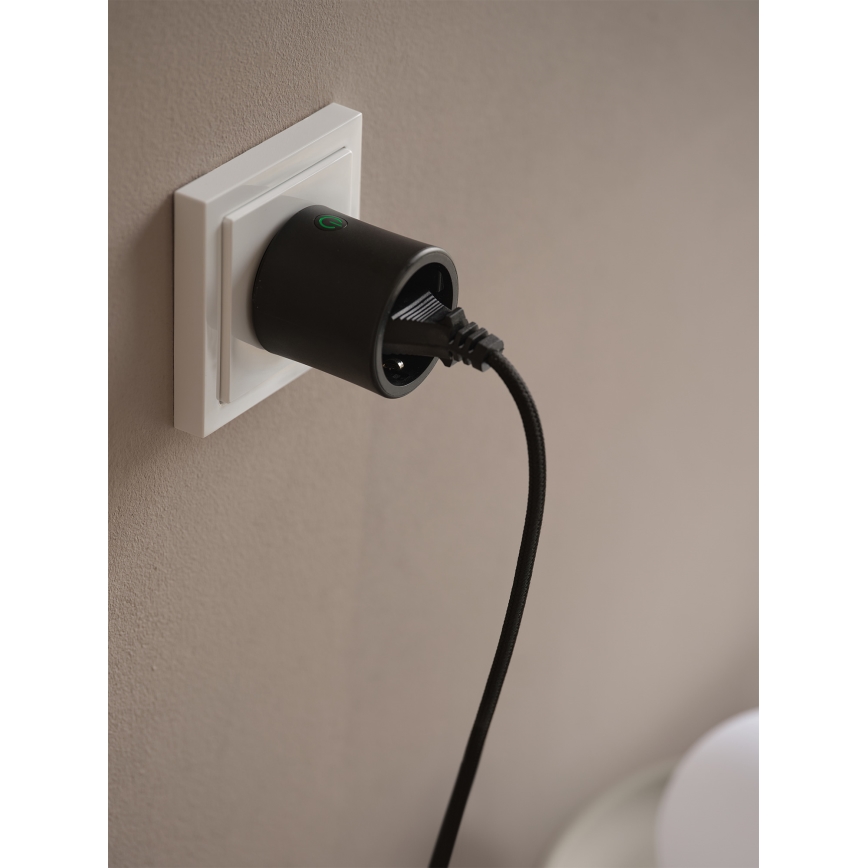 Osram - Chytrá zásuvka SMART+ SCHUKO 2300W/230V/10A černá