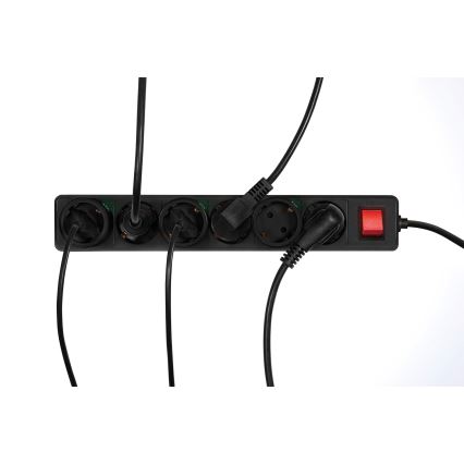 Osram - Chytrá zásuvka SMART+ SCHUKO 2300W/230V/10A černá