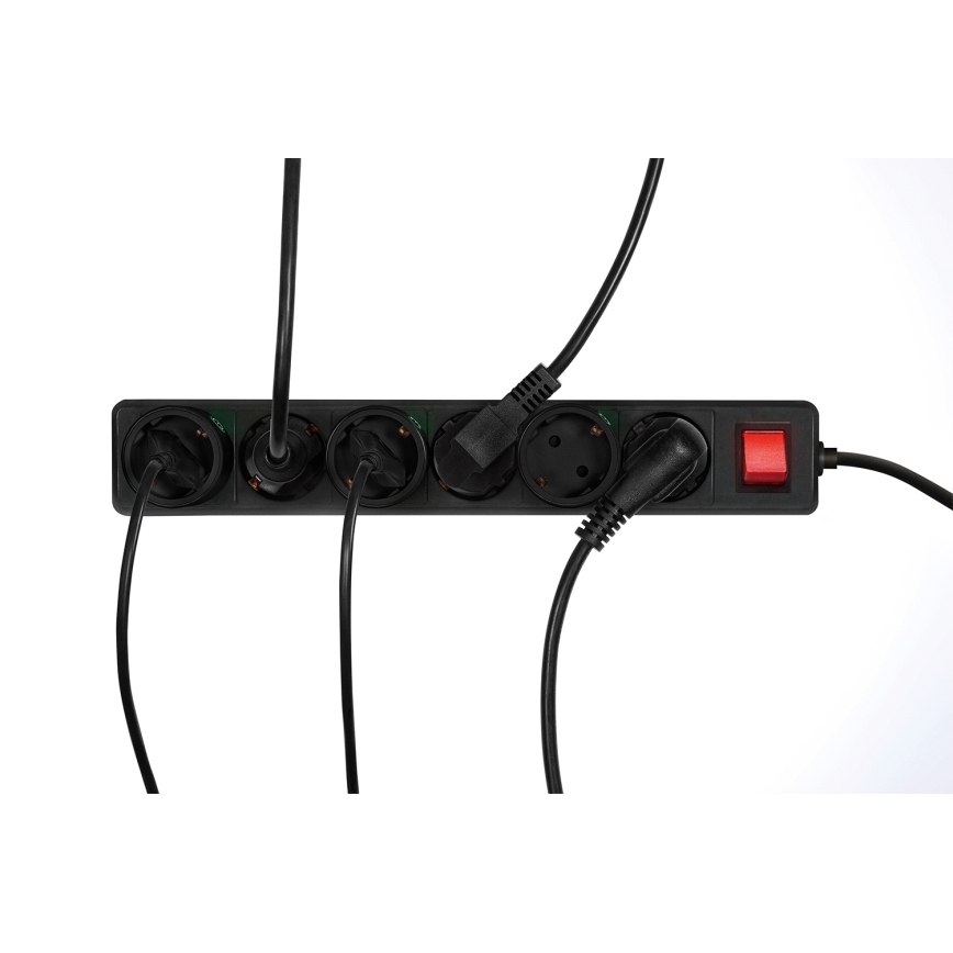 Osram - Chytrá zásuvka SMART+ SCHUKO 2300W/230V/10A černá