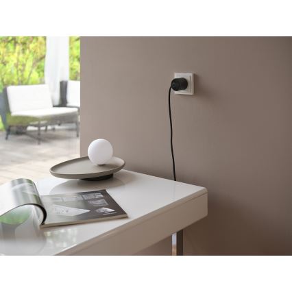 Osram - Chytrá zásuvka SMART+ SCHUKO 2300W/230V/10A černá