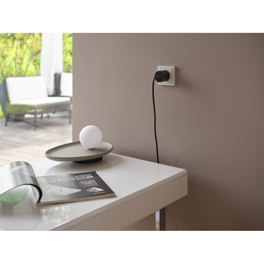 Osram - Chytrá zásuvka SMART+ SCHUKO 2300W/230V/10A černá