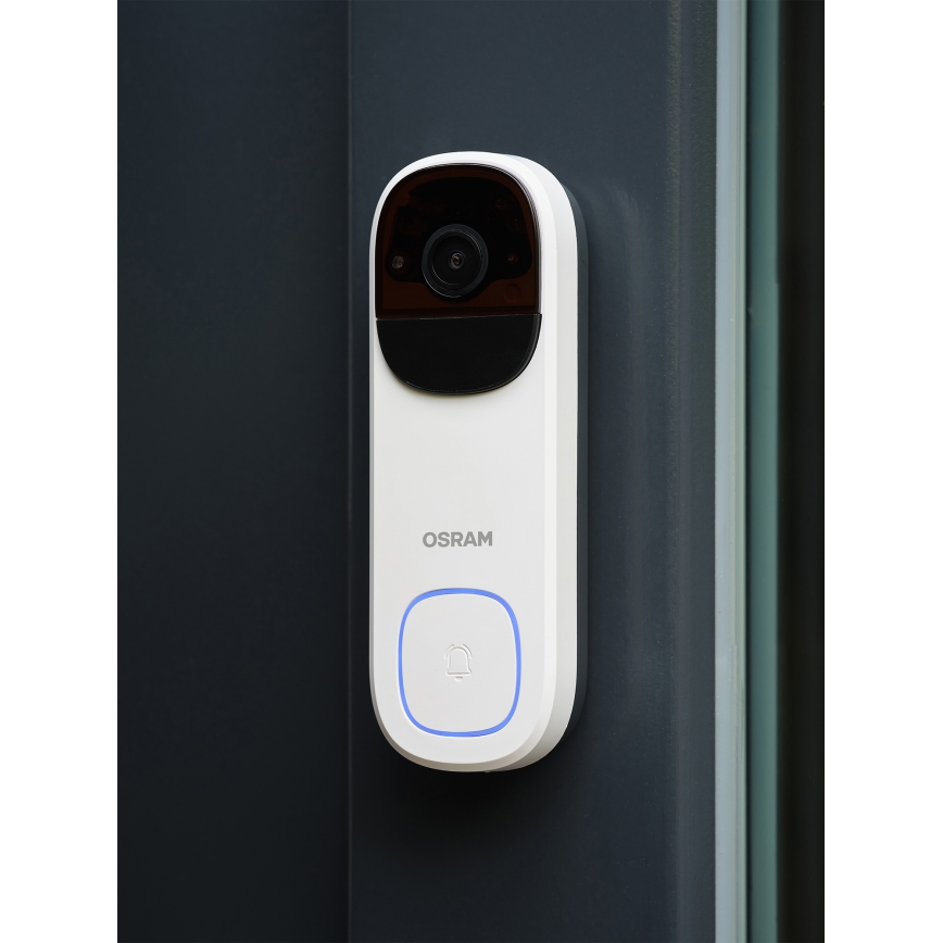 Osram - Chytrý videozvonek se senzorem 2K SMART+ 230V IP66 Wi-Fi