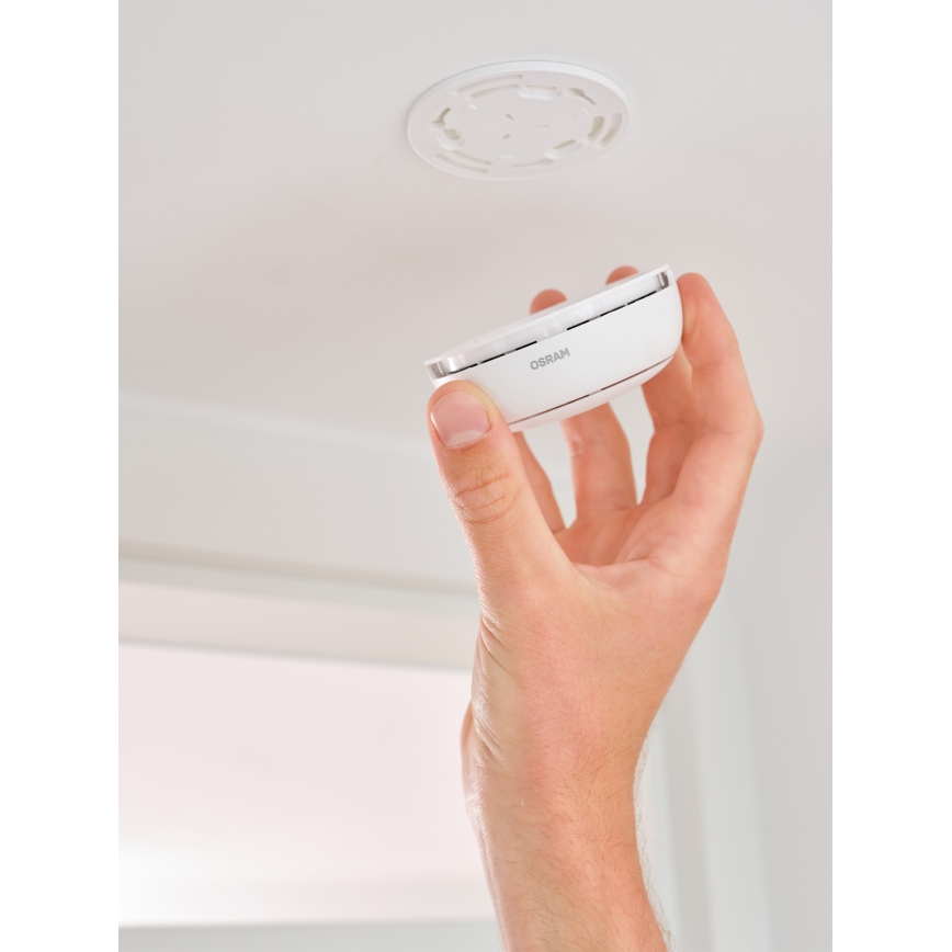 Osram - Detektor kouře SMART+ 3V Wi-Fi 1400 mAh