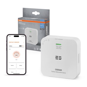 Osram - Detektor oxidu uhelnatého SMART+ 2xAA Wi-Fi