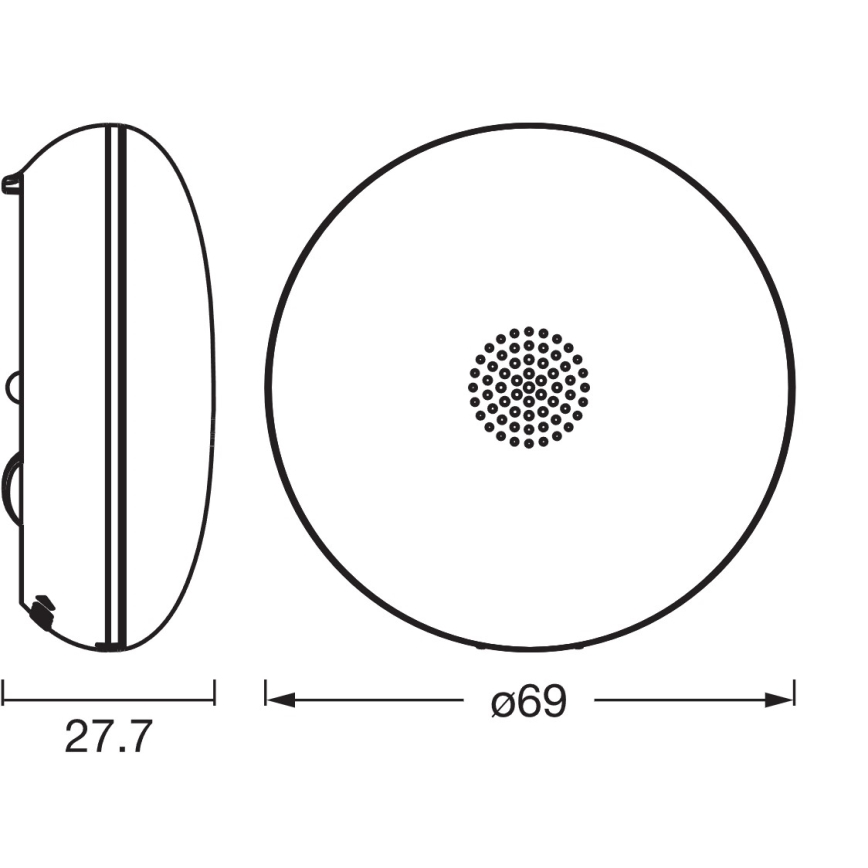 Osram - Detektor úniku vody SMART+ 3V Wi-Fi IP67 1400 mAh