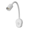 Osram - Flexibilní nástěnná lampa PLUG TUBE FLEX 1xGU10/5W/230V bílá