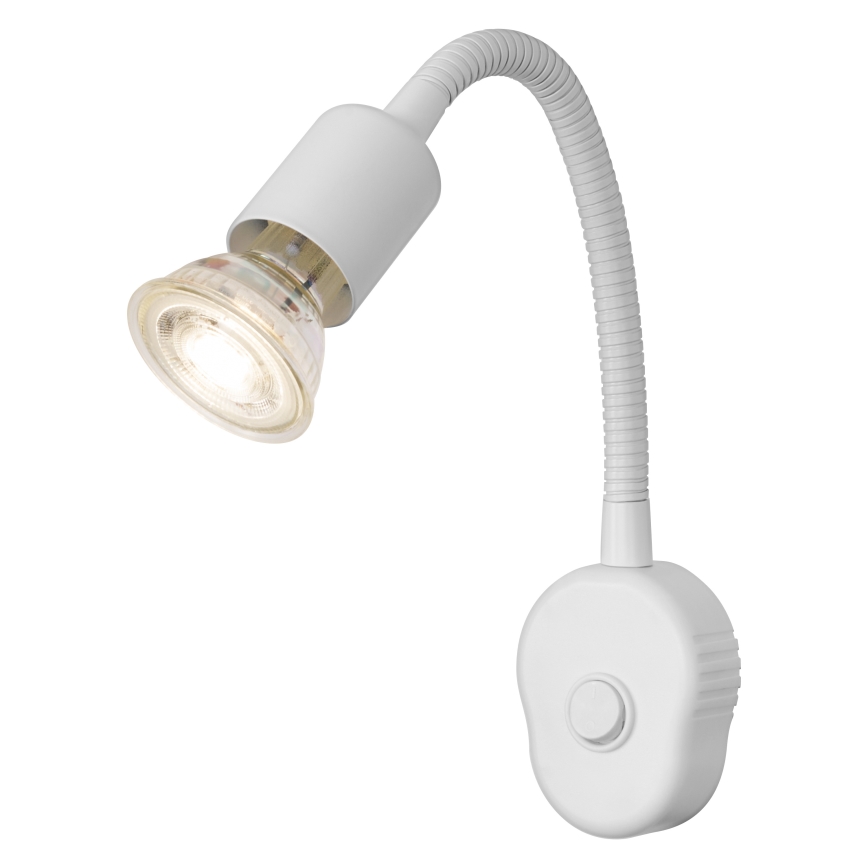 Osram - Flexibilní nástěnná lampa PLUG TUBE FLEX 1xGU10/5W/230V bílá