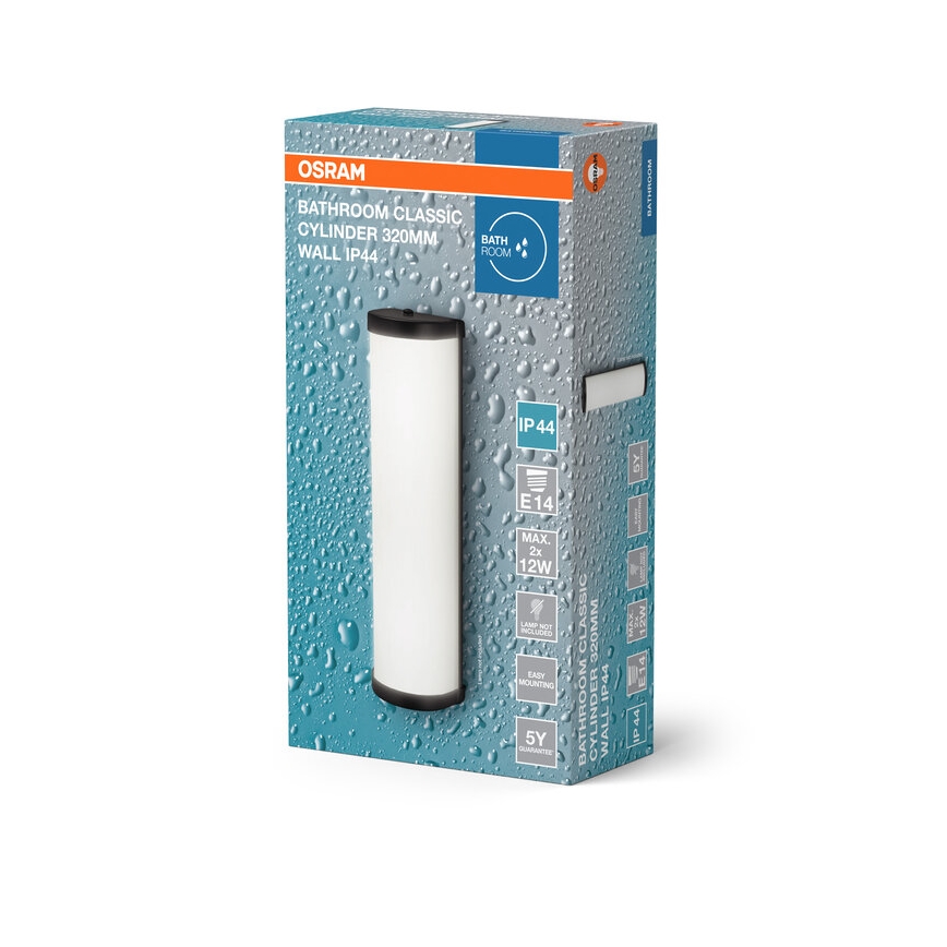 Osram - Koupelnové nástěnné svítidlo BATHROOM CLASSIC 2xE14/12W/230V IP44