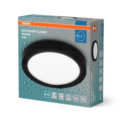 Osram - Koupelnové stropní svítidlo BATHROOM CLASSIC 1xE27/15W/230V pr. 31 cm IP44