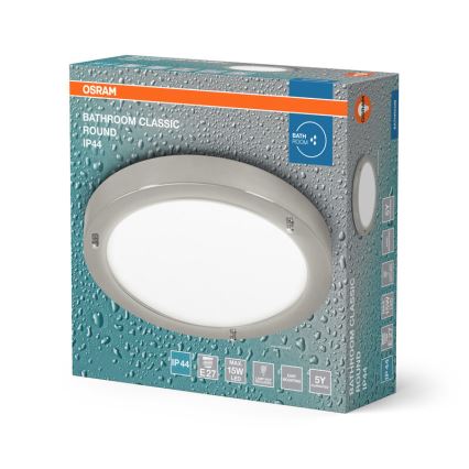 Osram - Koupelnové stropní svítidlo BATHROOM CLASSIC 1xE27/15W/230V pr. 31 cm IP44