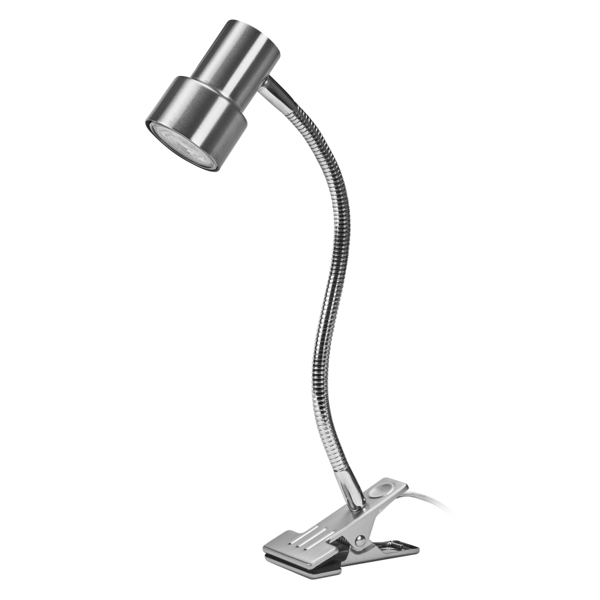 Osram - Lampa s klipem CLIP STEP FLEX 1xGU10/5W/230V matný chrom