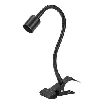 Osram - Lampa s klipem CLIP TUBE FLEX 1xGU10/5W/230V černá