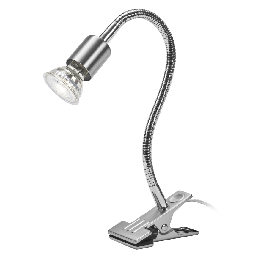 Osram - Lampa s klipem CLIP TUBE FLEX 1xGU10/5W/230V matný chrom