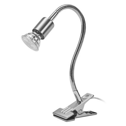 Osram - Lampa s klipem CLIP TUBE FLEX 1xGU10/5W/230V matný chrom