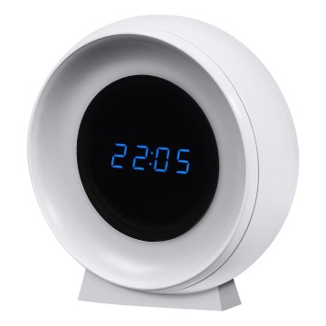 Osram - LED Digitální hodiny s podsvícením NIGHTLUX LED/0,3W/5V 1000mAh 3000/4000/6500K bílá