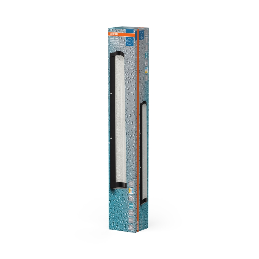 Osram - LED Stmívatelné koupelnové osvětlení zrcadla ORBIS TUBE LED/12W/230V 3000/4000K 60 cm IP44 černá