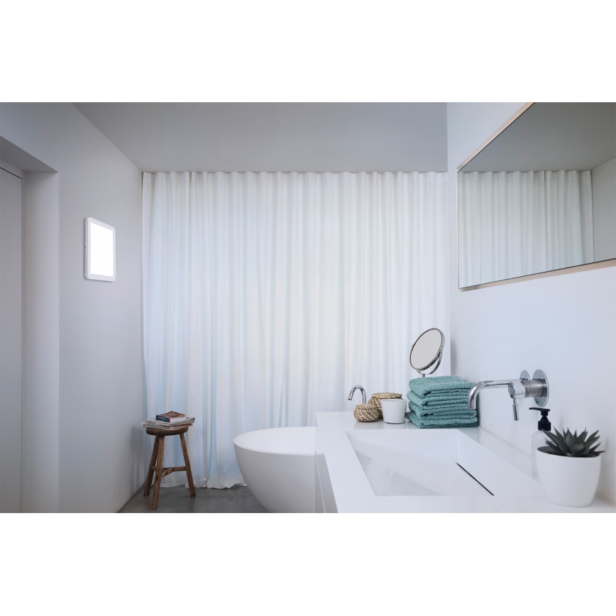 Osram - LED Koupelnové stropní svítidlo ORBIS DISC LED/22W/230V 3000/4000K 30x30 cm IP44 bílá