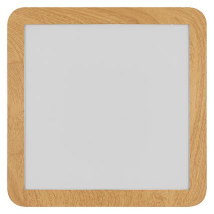 Osram - LED Koupelnové stropní svítidlo ORBIS DISC LED/22W/230V 3000/4000K 30x30 cm IP44 hnědá