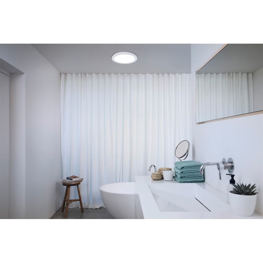 Osram - LED Koupelnové stropní svítidlo ORBIS DISC LED/22W/230V 3000/4000K pr. 30 cm IP44 bílá