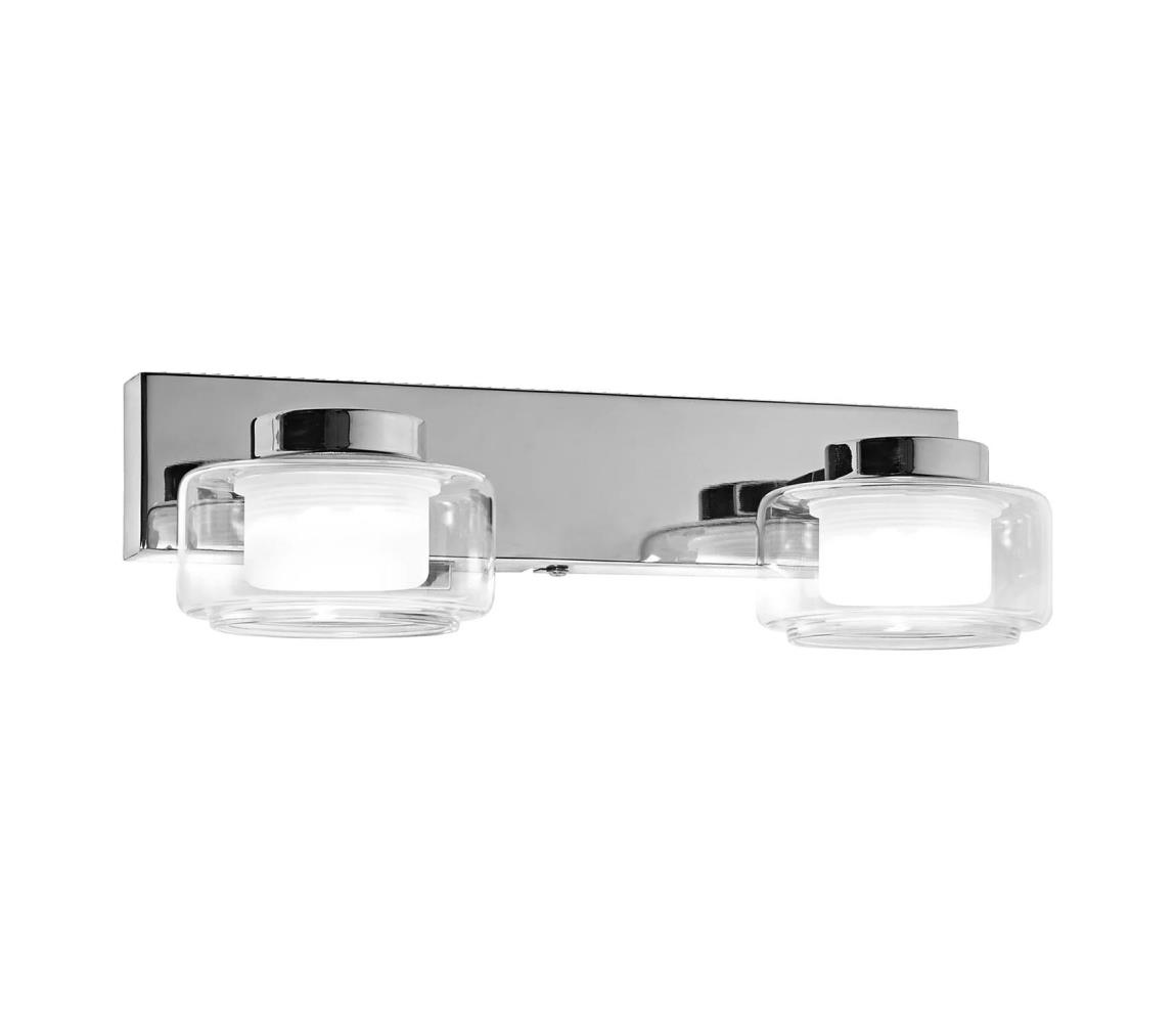 Osram-LED Koupelnové nástěnné svítidlo ORBIS FLAME 2xLED/5,5W/230V IP44 chrom 4099854447808 Lesklý chrom